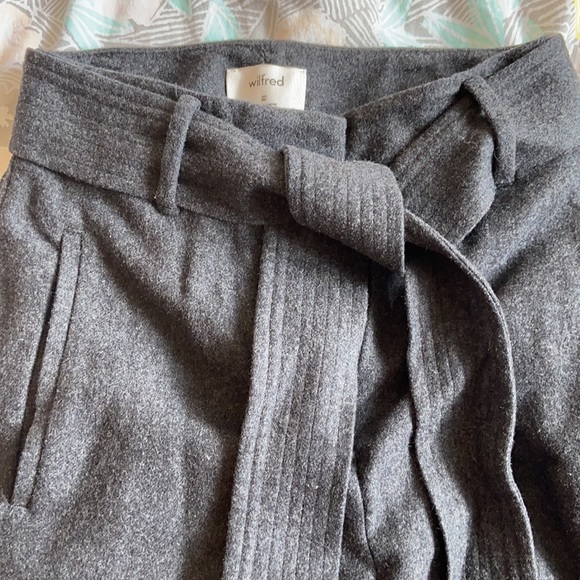 Aritzia Tie Front Wool Pant size ‘’00’’ Wilfred - Picture 5 of 5